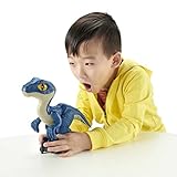 Fisher-Price Imaginext GWP07 - Jurassic World 3 XL Dino Raptor, extragroße Dinosaurierfigur für Vorschulkinder, Dinosaurier Spielzeug von 3 bis 8 Jahren