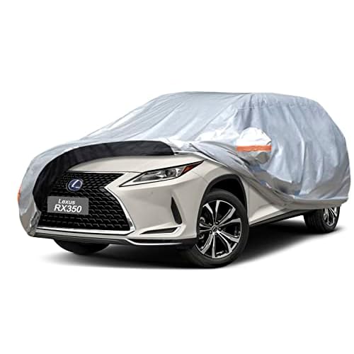 Car Cover Custom Fit Lexus RX350 (2015-2025) Waterproof for Automobiles, Oxford Sun Rain Dust Snow Protection (Ships from US Warehouse, Delivery 3-8 D