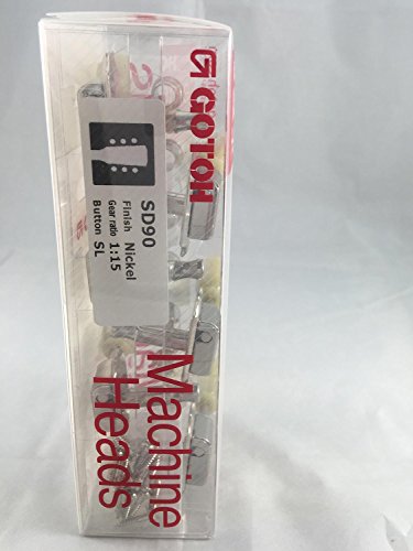 Gotoh Jeu d’accordeurs japonais 3+3 Nickel pour PRS, Gibson – Kluson Style SD90-SLN Mécaniques pour guitare acoustique… - Les Beatles, Paul McCartney, John Lennon, RIngo Starr, George Harrison Gotoh Jeu d'accordeurs japonais 3+3 Nickel pour PRS, Gibson - Kluson Style SD90-SLN Mécaniques pour guitare acoustique… – Image 4