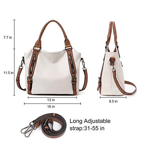 CLUCI Hobo Bags for Women Bundle with Small Womens Wallet4