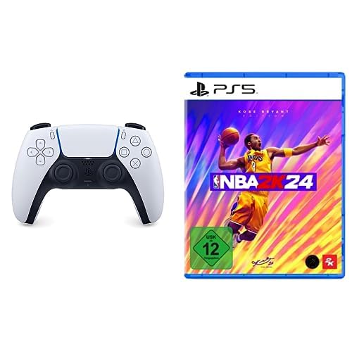 Product image of Playstation DualSense Wireless-Controller + NBA 2K24 - USK Amazon Edition 5