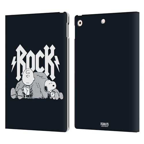 Étui iPad 10.2 Peanuts Charlie Brown housse portefeuille en cuir