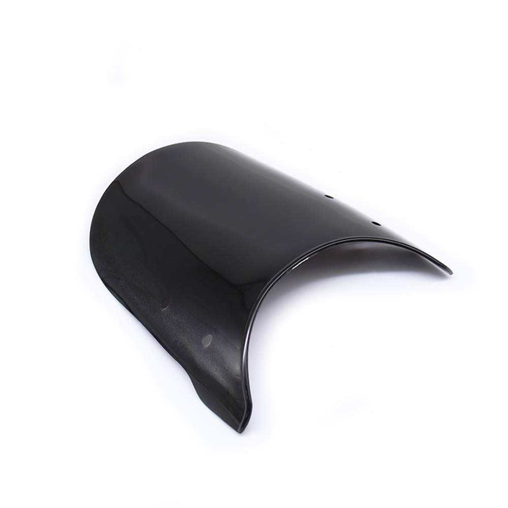 Cupolino Per Triumph Bonneville E T100 - Parabrezza Moto In Alluminio E PC, Nero - Foto 4