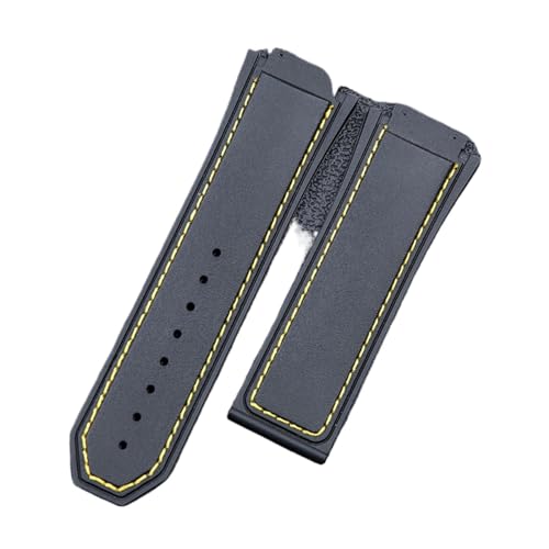 Correa de silicona 29x19 mm goma compatible con cierre de mariposa 24 mm