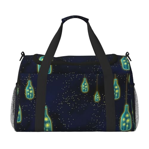 Bolsa de viaje grande Under The Night Sky plegable y versátil para deportes y playa