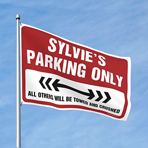 Drapeaux cool pour dortoir Sylvie's Parking solution déco murale rapide 120 x 180 cm