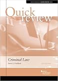 Quick Review of Criminal Law (Quick Reviews)