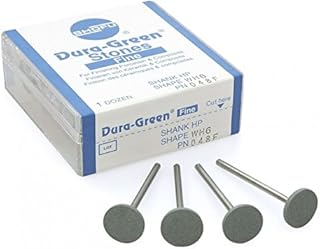 Shofu S0108 Dura Stone, FG, Shade RD2, Green (Pack of 12)