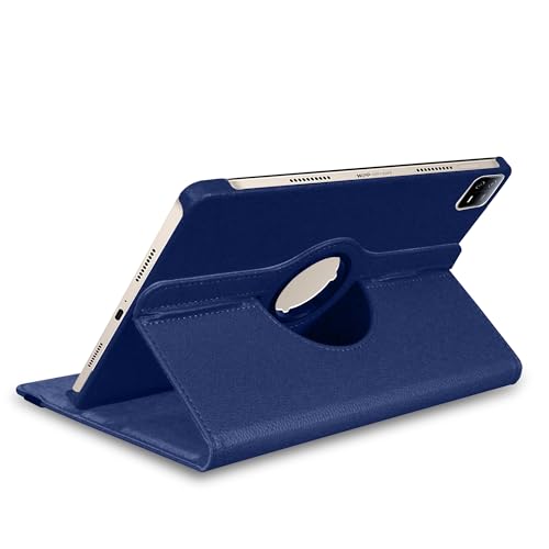 Image of Flip Cover for Xiaomi Mi Pad 6 (11 inch) 360 Degree Rotating Stand Case Cover (Blue)