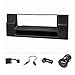 Produktbild tomzz Audio 2404-022 Radioblende Set passend für BMW 5er E39, X5 E53 mit Ablagefach, Quadlockadapter ISO, Fakra Antennenadapter DIN ISO, USB-Lader