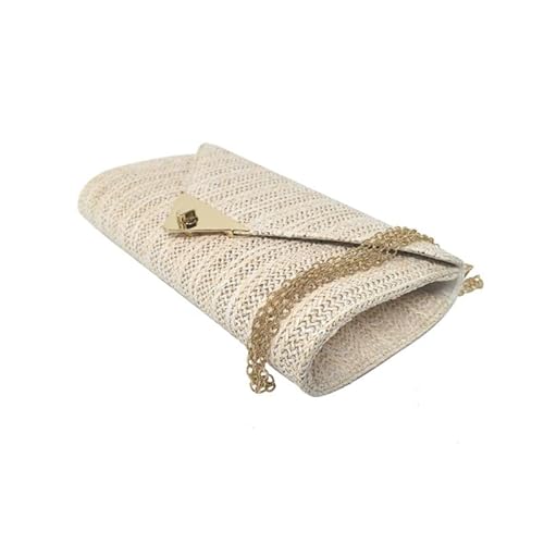 [XSDIAQG] Fabric Art Women�es Evening Bag Simple Wild Clutch Purses(Beige)