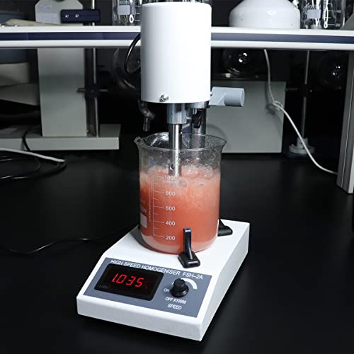 Labfeng FSH-2A High-Speed Homogenizer Is Suitable For 5~1000Ml Lab Disperser Emulsifier Speed Adjustable 8000 thumb #4