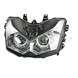 TSVXCJLBR Front LED Headlight Headlamp Assembly Compatible With Kawasaki Ninja Z1000 2010 2011 2012 2013 Motorcycle Accessories(Standard)