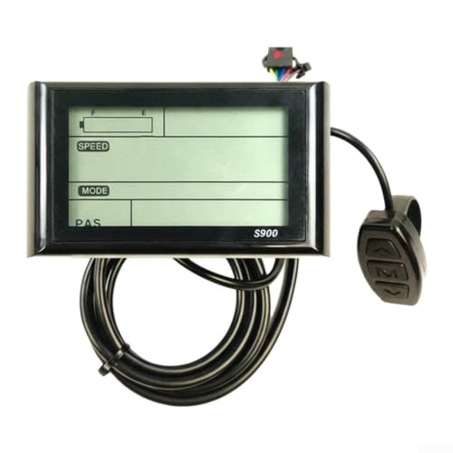 Pantalla LCD S900 compatible con 2 protocolo y cable de luz LED para ebike 5