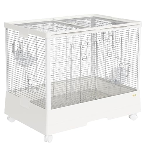 Rosoy 70*47*56CM CR 304XeX|CR P[W L ^ђ^̃IEɓKĂ܂ 2wɐςݏd˂邱Ƃł܂ t[h{EALX^[A~܂؂t܂ (zCg)