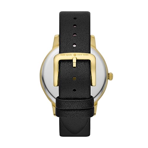 kate spade new york black stainless steel bracelet watch – image 3