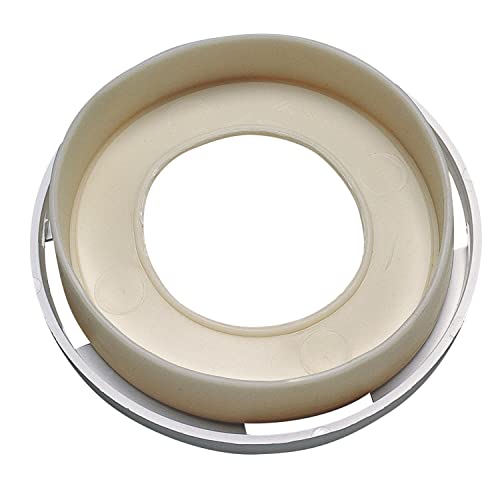Wirquin 79420001 Bague sortie de cuvette avec joint pour pipe rigide, blanc
