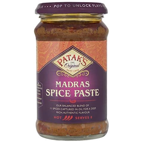 Patak's Madras Spice Paste Hot, 283 g Cover