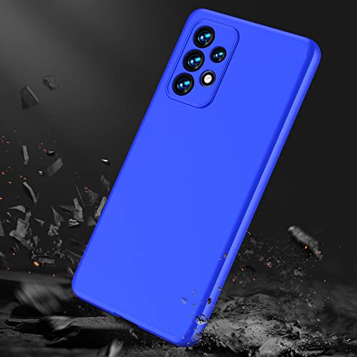 Capa Protetora AChris para Samsung Galaxy A73 em Plástico 3 em 1 Simples Capa Rígida para Celular Ac