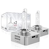Sinoparcel Premium D5S HID Headlight Bulbs 25W OEM with Integrated Ballast - 6000K...