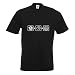 Kiwistar Formule de Cop T-Shirt Homme imprimé Motif Fun Motif Coton S M L XL XXL en 15 Couleurs différentes
