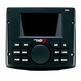 Cerwin Vega RPM Series All-Weather Bluetooth Radio for Car and Truck - Waterproof, Wireless Streaming, 3 Inch TFT Display, Subwoofer Control, Car Audio System with Reverse Camera CMR3