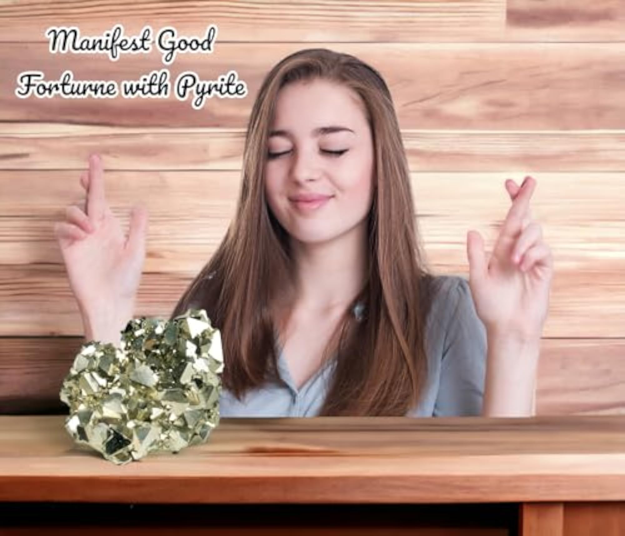 Divinity Healing Natural Rough Golden Pyrite Crystal