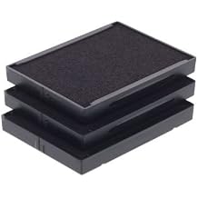Trodat Replacement Ink Cartridge 6/4927 - Pack of 3 Color Violet