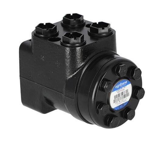 Power Steering Motor with Relief Valve fits Ford 3230 3430 3930 4130 4630 4830 5030 E9NN3A244BA E8NN3A244AA 83986295 83983166 fits New Holland E9NN3A244BA E8NN3A244AA 83986295 83983166