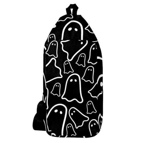 Sac à bandoulière pour voyage compact anti-encombrement motif Halloween multicolore