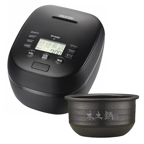 タイガー魔法瓶 炊飯器 5.5合 ご泡火炊き マットブラックJPH-J10NKM 41-u4pJBqML.jpg