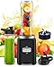 ToTopPioneer Mixer,Mini Smoothie Maker,500W Tragbarer Standmixer,Hochleistungsmixer mit 2 * 600ml Flaschen BPA Frei Tritan,Blender mit Abnehmbare 4 Edelstahlklingen,Geeignet für Smoothies und Shakes