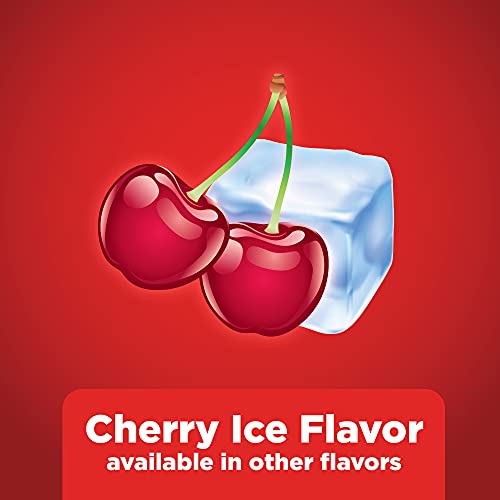 Image of Amazon Basic Care Mini Nicotine Polacrilex Lozenge, 4 mg, Cherry Ice Flavor, Stop Smoking Aid, Reduces Withdrawal Symptoms, Reduces Cravings, 135 Count