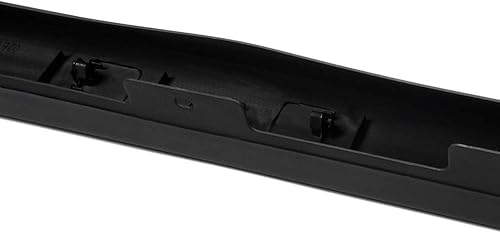 Miniatura 60 de CHEDA Tapa protectora para moldura de portón trasero, compatible con Ford F150 2009-2014, alerón de moldeo trasero de camión de plástico ABS negro