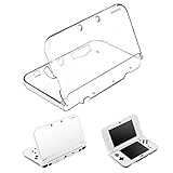 For New 3DS XL Clear Case by Insten Ultra Clear Crystal Transparent [Hard Plastic] Slim Fit Protective Anti-Scratch Carrying Travel Cover Skin Case compatible with New Nintendo 3DS XL / 3DS LL 2015