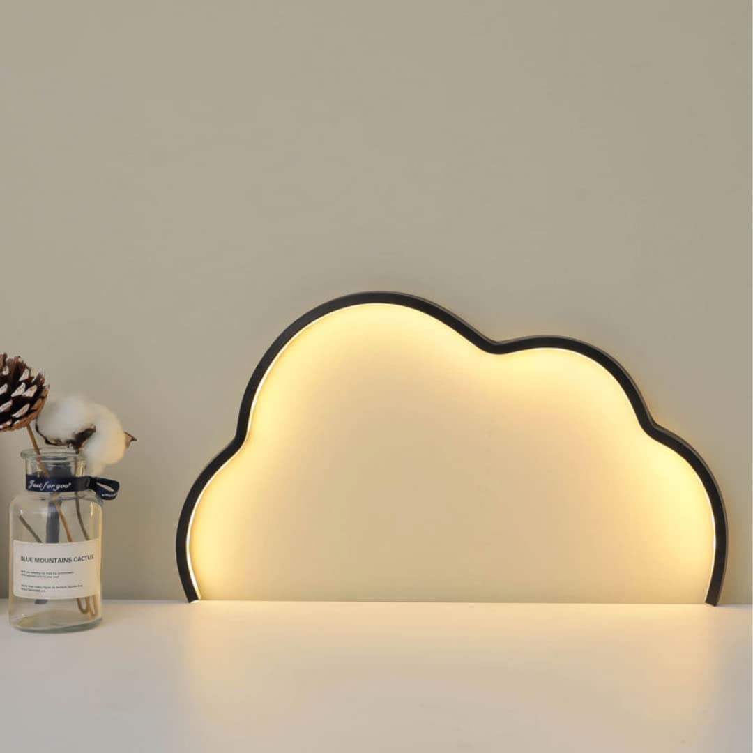 Nowoczesne żyrandole ścienna LED Cloud nocne, Śliczne kinkiety pokoju dziecięcego, Lampka nocna Lampki stołowe, do ładowania USB, z możliwością przyciemniania