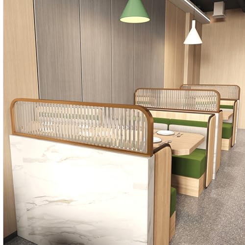 Cloison de séparation de bureau premium dorée panneau de finition hôtel luxe - 5
