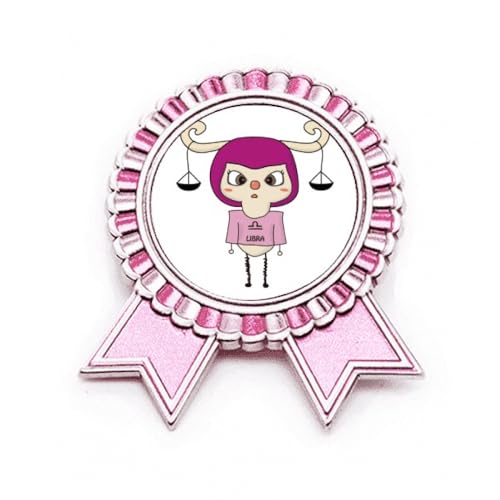 Badge broche rose winner en métal pour sublimer vos looks