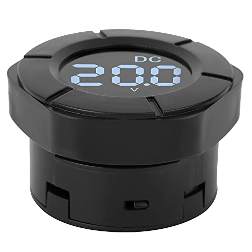 Digital Voltmeter DC 0-300V Autospannungsmesser - Rundes LCD -Display, Vielseitig für die Automobil und Heimnutzung, Genaue Spannungstester
