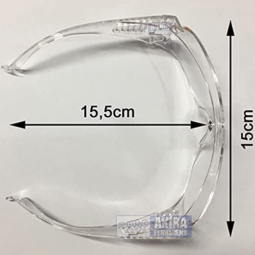 Óculos de Proteção 3M Vision 2000 Sobrepõe Óculos de Grau CA 18080