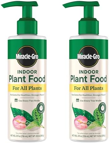 Miracle-Gro Indoor Plant Food for All Plants, Liquid Plant Food f...