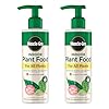 Miracle-Gro Indoor Plant Food for All Plants, Liquid Plant Food for Houseplants, Flowers, Vegetables, Herbs, and More, 8 fl. oz., 2-Pack