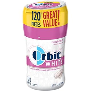 UPC 022000014795 product image for ORBIT Bubblemint Sugar Free Chewing Gum, 120 Count (Pack of 1) - Packaging May V | upcitemdb.com