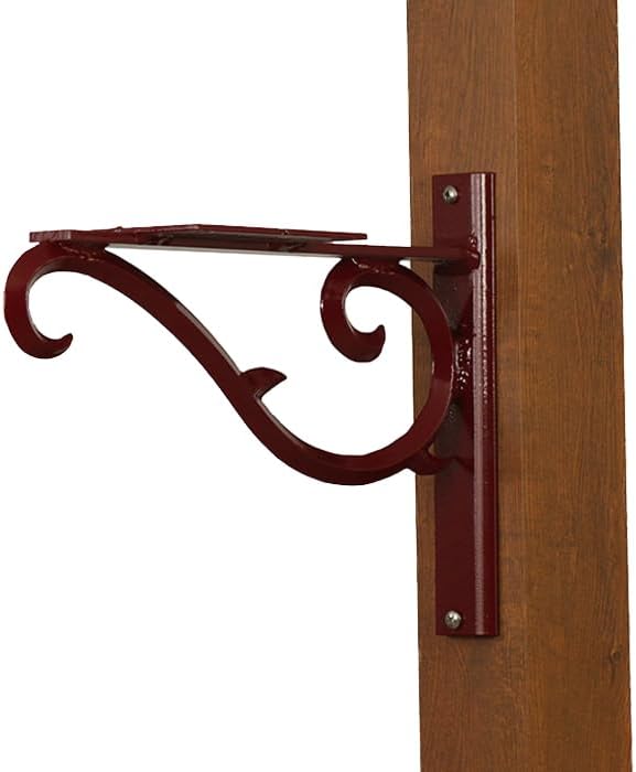 Special Lite Sorrento Mounting Bracket - Black Aluminum Mounting Bracket for Mailbox - PRO-SOR-FS-BLK