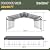 BETISEF 20x40 FT Metal Heavy Duty Carport, Car Ports Canopy with Reinforced Frame and All Weather Protection Galvanized Steel, Garage Shelter kit for Boat, Car, Tractor and Truck
