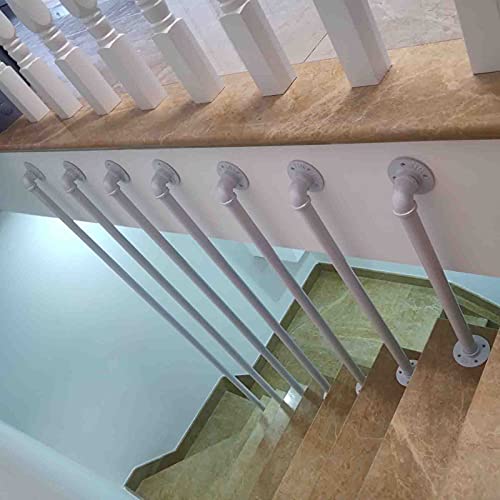 Rampe de sécurité en fer forgé extérieur et intérieur pour marches de loft - 4