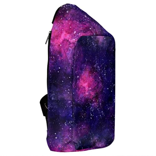 Sac à dos de voyage antivol et compact imprimé nébuleuse cosmique