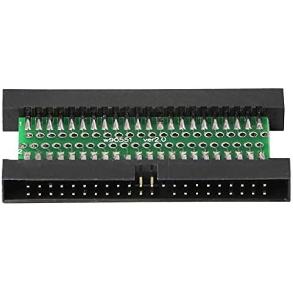 GINTOOYUN IDE 44-pinowy męski na męski adapter dysku twardego HDD, laptop IDE 2,5-calowy 44-pinowy dysk twardy HDD