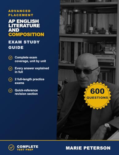 AP English Literature and Composition Exam Study Guide: Complete Review for the AP English Literature and Composition Examination cover