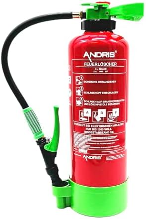 6 Liter Fettbrand Feuerlöscher - Red Protection Shop 6 Liter Fettbrand Feuerlöscher - Red Protection Shop